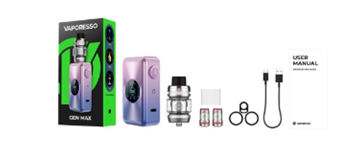 Coffret gen max vaporesso